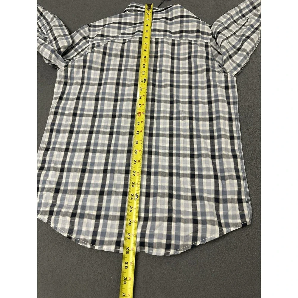 Authentic HUGO BOSS Kids Boys Long Sleeve Button-Up Shirt Size 16-M